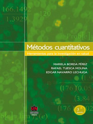 cover image of Métodos cuantitativos 3a. Ed.  Herramientas para la investigación en salud